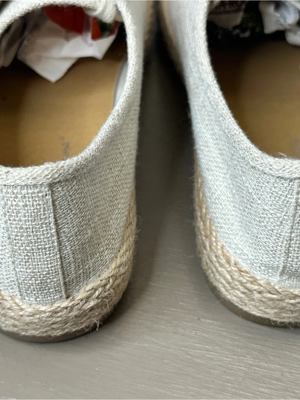 Tommy Bahama Gala Linen Espadrille Sneakers Beige Size 7M